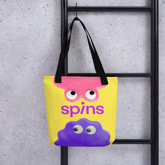 Tote bag Spins